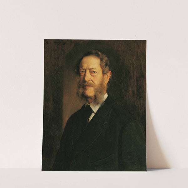 Der Dichter Anastasius Grün (alias Anton Alexander Graf von Auersperg) by Heinrich von Angeli