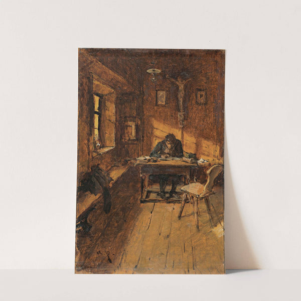 Der Dorfschreiber (The Village Scribe) by August von Pettenkofen