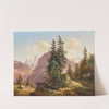 Der Eiger, der Mönch und der Silberhorn in der Schweiz (1871) by Carl Hasch