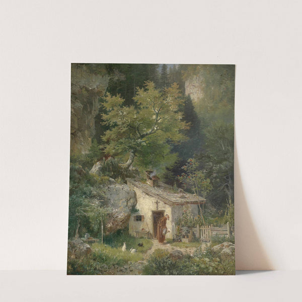 Der Einsiedler by Ludwig Sckell