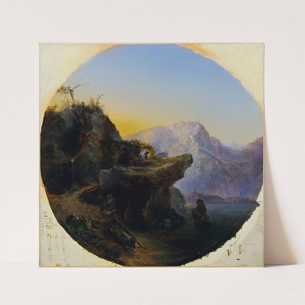 Der Einsiedler (1842) by Carl Geyling