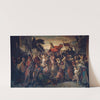 Der Empfang Manfreds (1231–1266) bei den Sarazenen in Luceria im Jahre 1254 (1846) by Carl Rahl