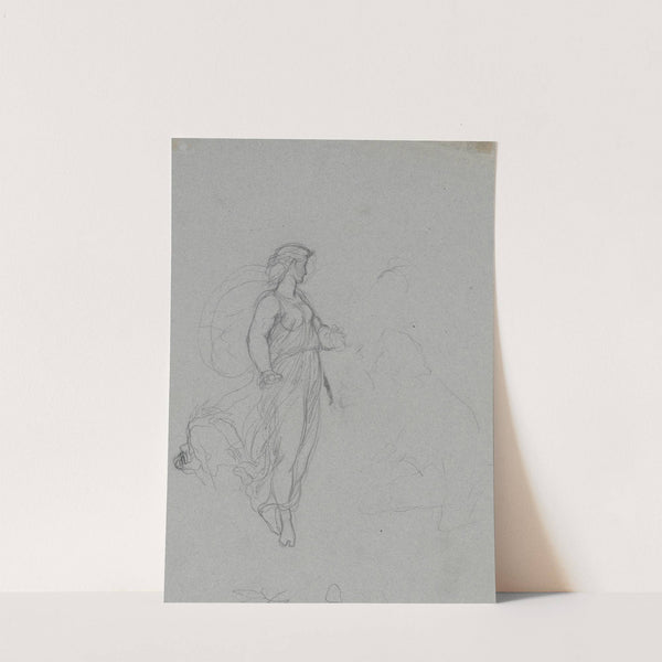 Der Engel aus der 'Verkündigung an die Hirten' by Victor Müller