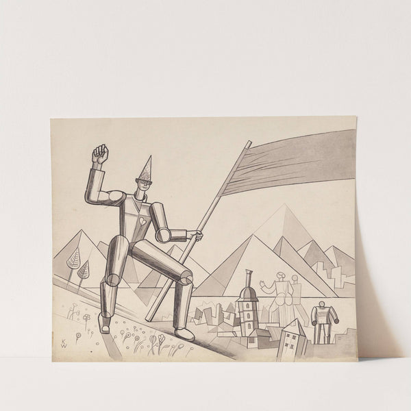 Der Fahnenträger by Karl Wiener