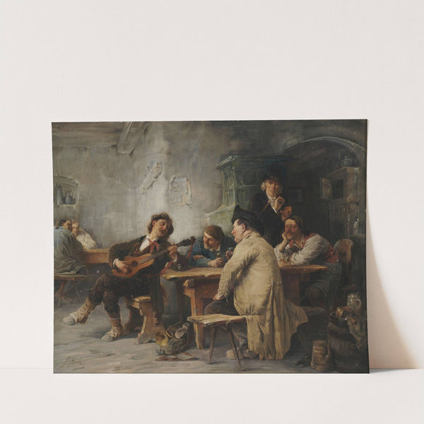 Der fahrende Sänger by Friedrich von Keller