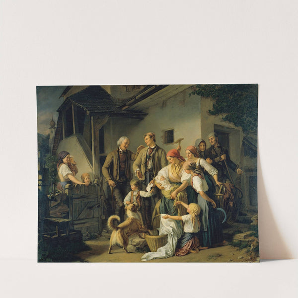 Der Findling by Ferdinand Mallitsch