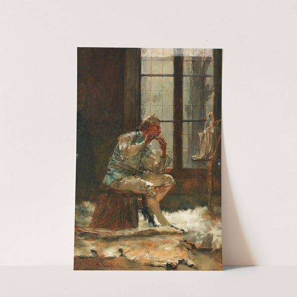 Der Flötenspieler by Gotthardt Kuehl