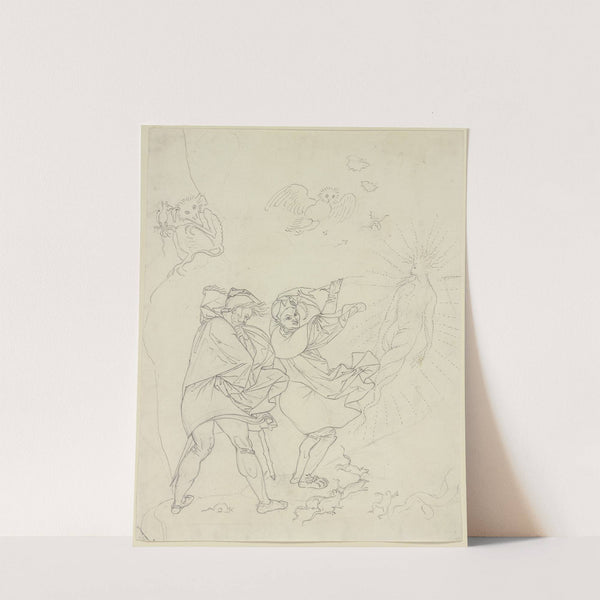Der Gang nach dem Brocken (ca 1810-1811) by Peter von Cornelius