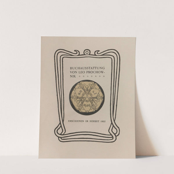 Der Gelbe kater Pl.01 (1902) by Leo Prochownik