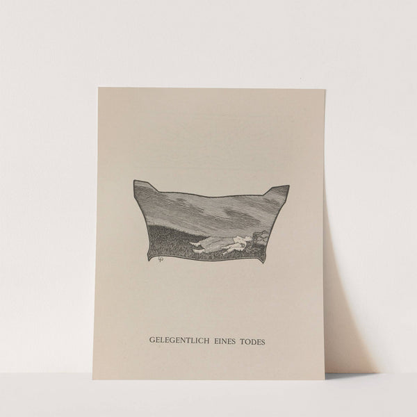 Der Gelbe kater Pl.12 (1902) by Leo Prochownik