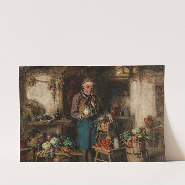 Der Gemüsehändler by Hermann Kern