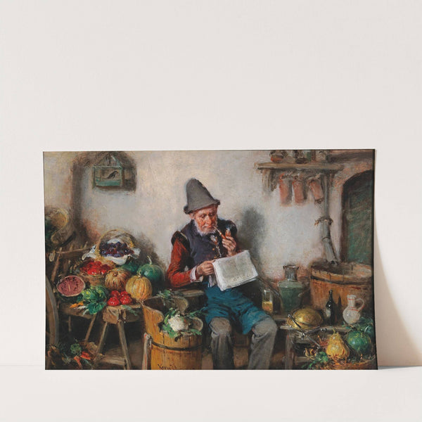 Der Gemüsehändler (1903) by Hermann Kern