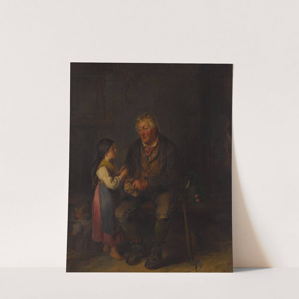 Der Grossvater (The Grandfather) by Johann Matthias Ranftl