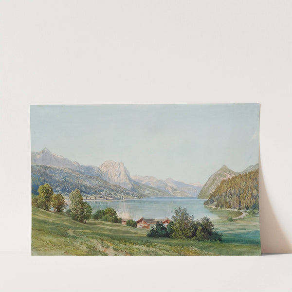 Der Grundlsee in der Steiermark by Thomas Ender