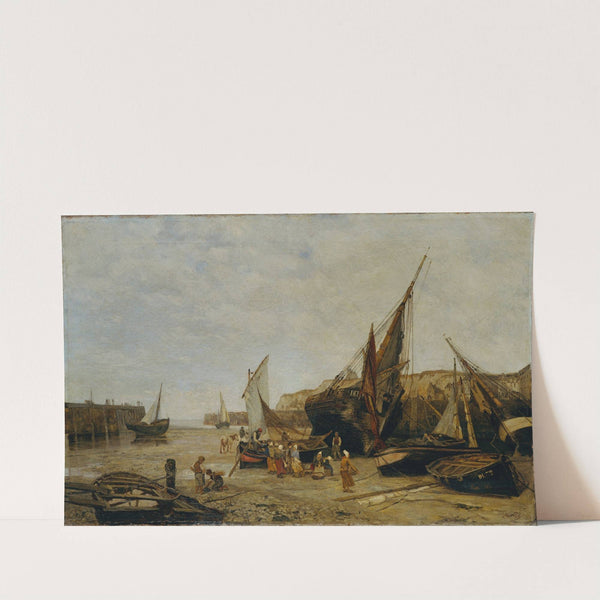Der Hafen von Dieppe by Maria von Parmentier