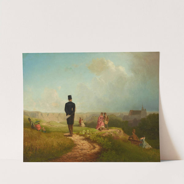 Der Hagestolz (1847 -1849) by Carl Spitzweg