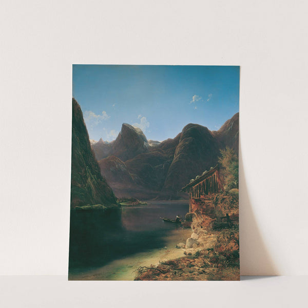 Der Hallstätter See by Franz Steinfeld