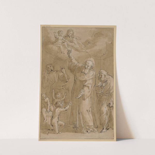 Der heilige Nikolaus von Bari erweckt drei Knaben vom Tode by Pietro da Pietri