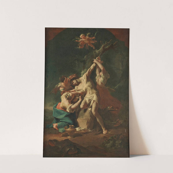 Der heilige Sebastian und die Frauen by Paul Troger