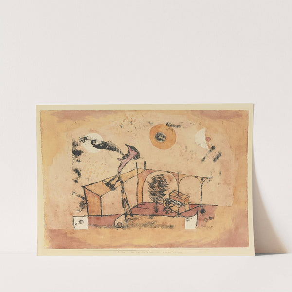 Der Heldentenor als Konzertsänger (The Heroic Tenor as a Concert Singer) by Paul Klee