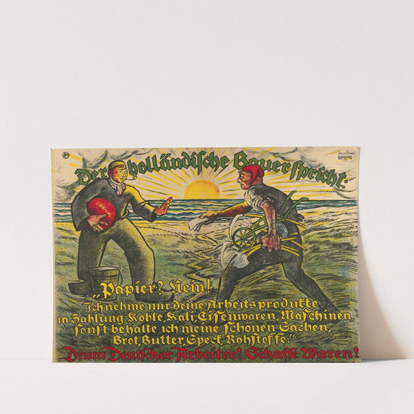 Der holländische Bauer spricht by Anonymous