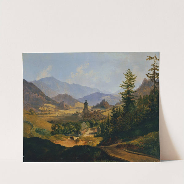 Der Josephsberg bei Mariazell by Anton Schiffer