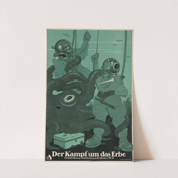 Der Kampf um das Erbe (1913) by Julius Klinger