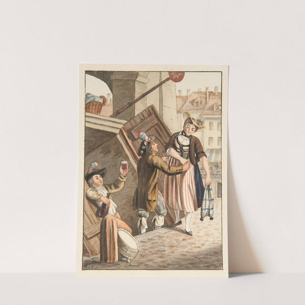 Der Keller (1805) by Gabriel Lory the older