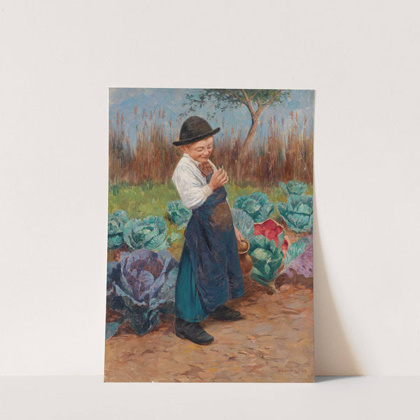Der kleine Gärtner by Géza Peske