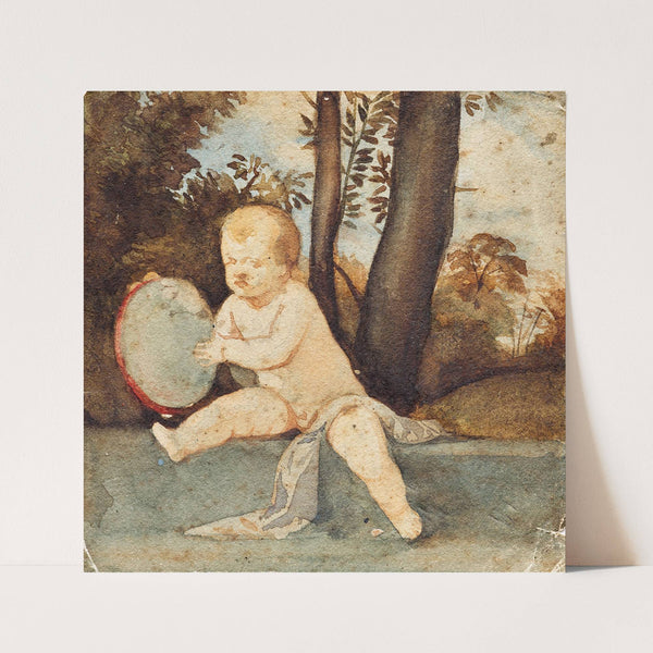 Der kleine Tambourinschläger (1878) by Franz von Matsch