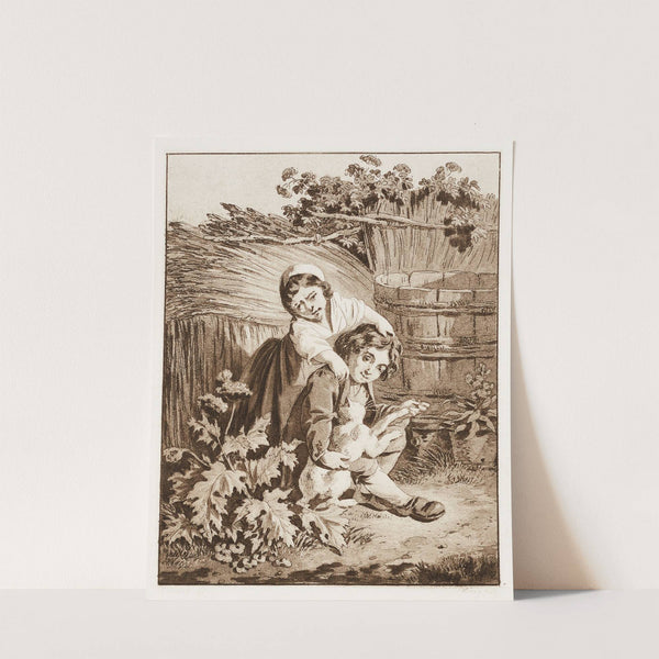 Der Knabe und das Mädchen (1798) by Franz Niklaus König