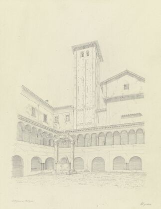 Der Kreuzgang von S. Stefano in Bologna