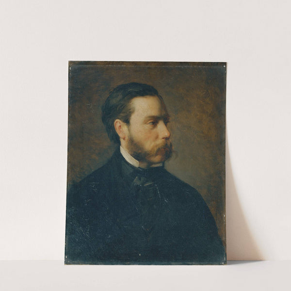 Der Kunsthändler Georg Plach by Carl Rahl