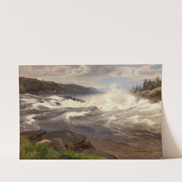 Der Labrafos bei Kongsberg by Georg Eduard Otto Saal