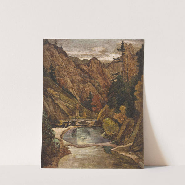 Der Lassinggraben by Max Kahrer