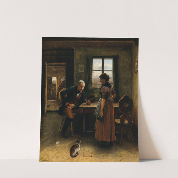 Der letzte Groschen by Václav Brožík