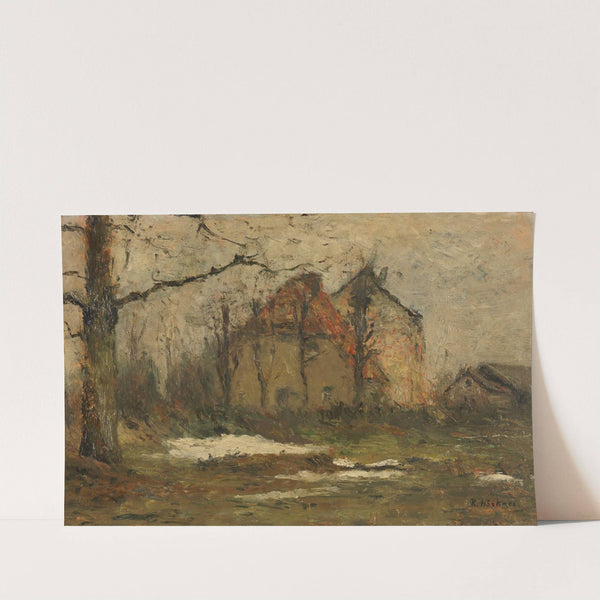 Der letzte Schnee by Rudolf Höckner