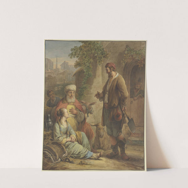 Der Levit und sein Kebsweib by Pieter Recco