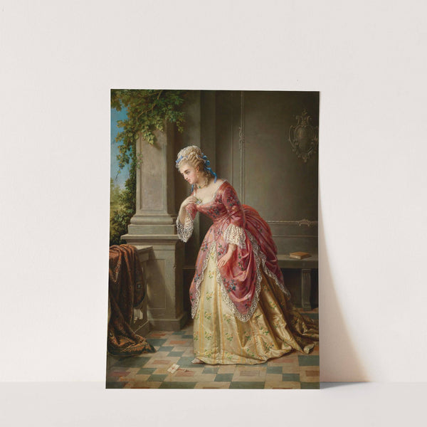 Der Liebesbrief (1874) by Augusto Tominz