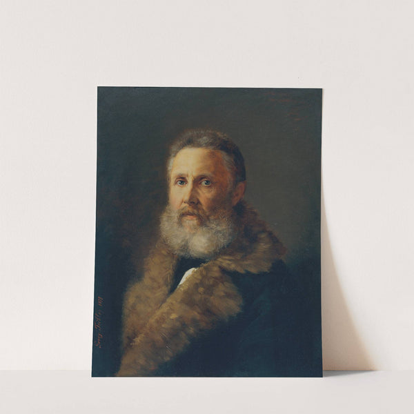 Der Maler Carl Teibler, der Vater des Künstlers by Georg Teibler