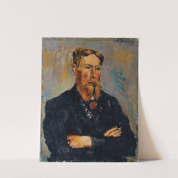 Der Maler Georg Christian Andersen by Anton Faistauer