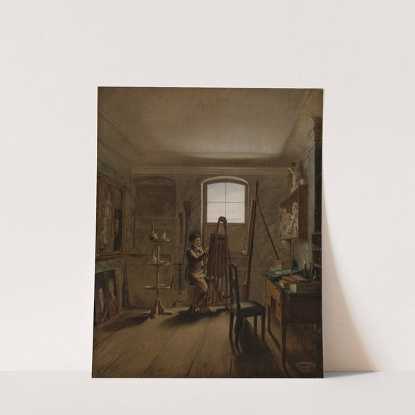 Der Maler Gerhard von Kügelgen in seinem Atelier by Georg Friedrich Kersting