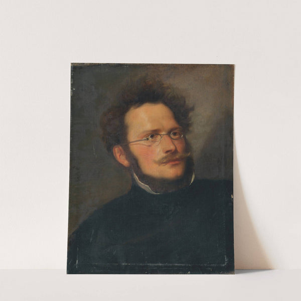 Der Maler Heinrich Schwemminger by Joseph Hasslwander