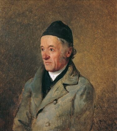 Der Maler Jakob Gauermann, der Vater des Künstlers (1833)