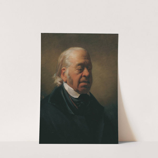 Der Maler Johann Nepomuk Schödlberger (1852) by Friedrich von Amerling