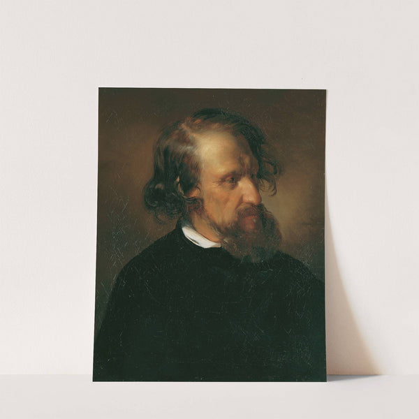 Der Maler und Lithograf Josef Kriehuber (1800–1876) (1853) by Friedrich von Amerling