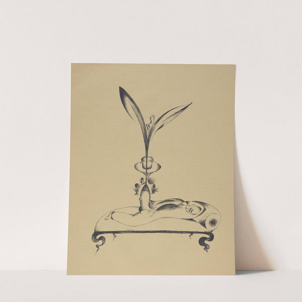 Der Männ mit dem Holzbein Träumt (The Man with the Wooden Leg Dreams) (1920) by Heinrich Hörle