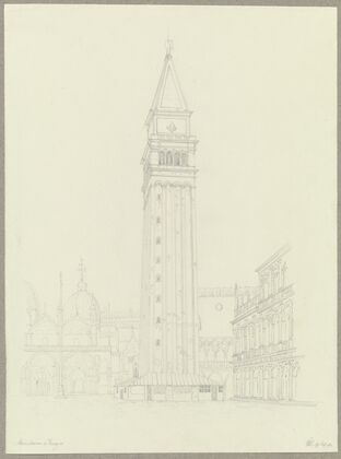 Der Markusturm in Venedig