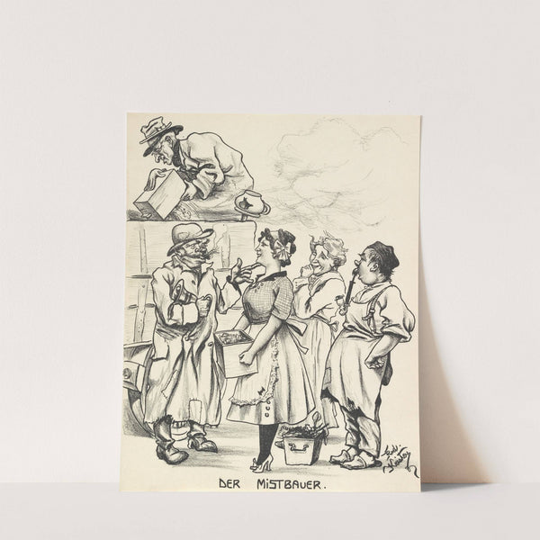 Der Mistbauer (1921) by Rudolf Kristen