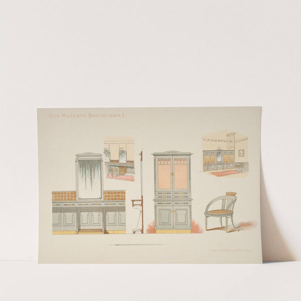 Der moderne Bautischler Pl.14 (1904) by Emmerich Fellinger